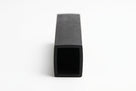Rectangular rubber strip shown end-on, revealing its hollow square tube profile