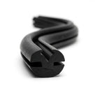 Cross-section diagram of the weatherstrip seal, 26mm x 22mm dimensions marked