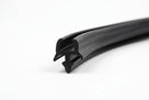 Black windscreen surround profile, angled studio shot, white background