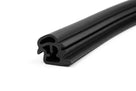 Black windscreen surround profile, angled studio shot, white background