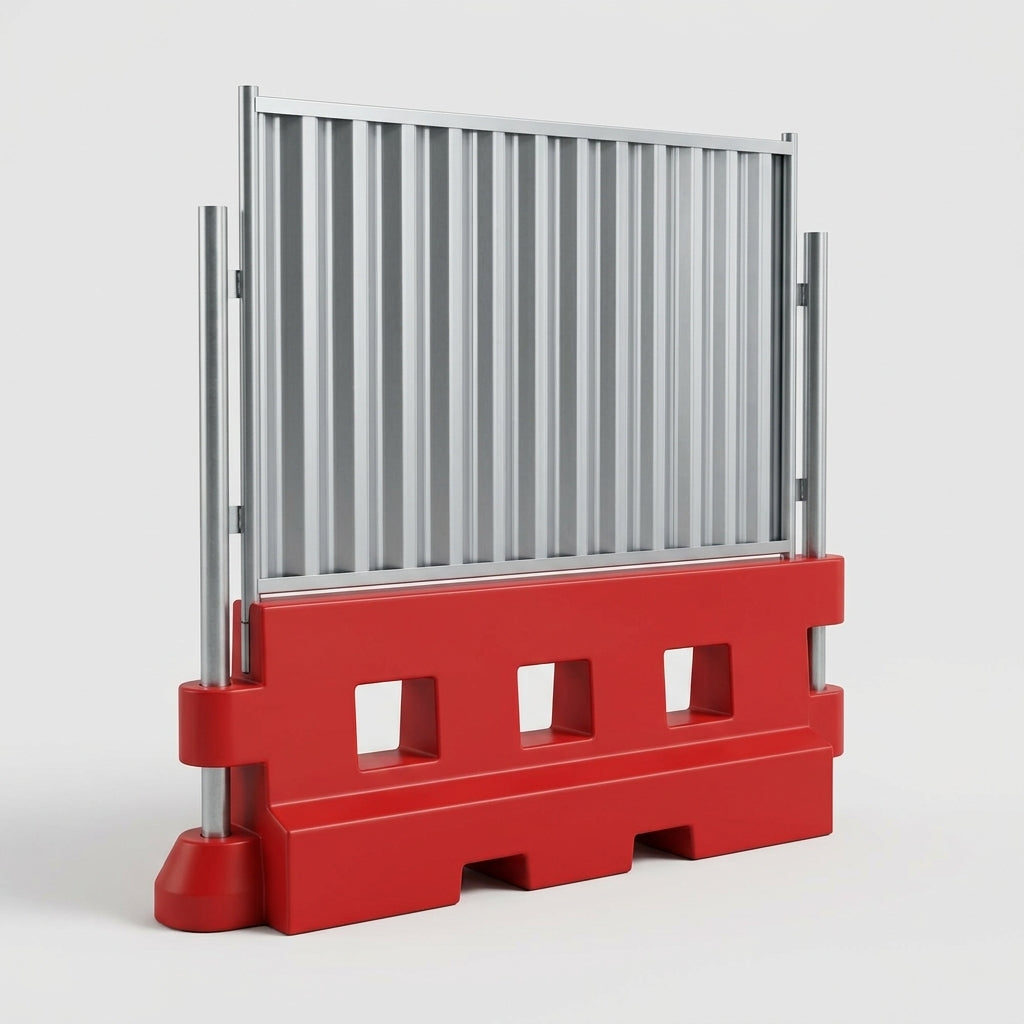 Site Hoarding Panel for Barrier Systems - Secure and Visible (view 2)