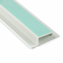 PVC Cladding J-Section 8ft for Hygienic Wall Applications - Wall Cladding Profiles in use