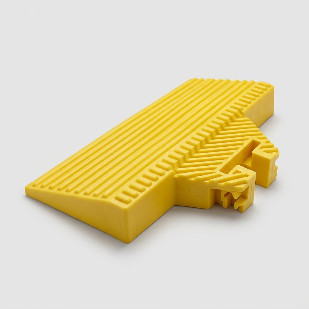 Plastic Access Ramp for Temporary Flooring - 225mm x 90mm (view 2)