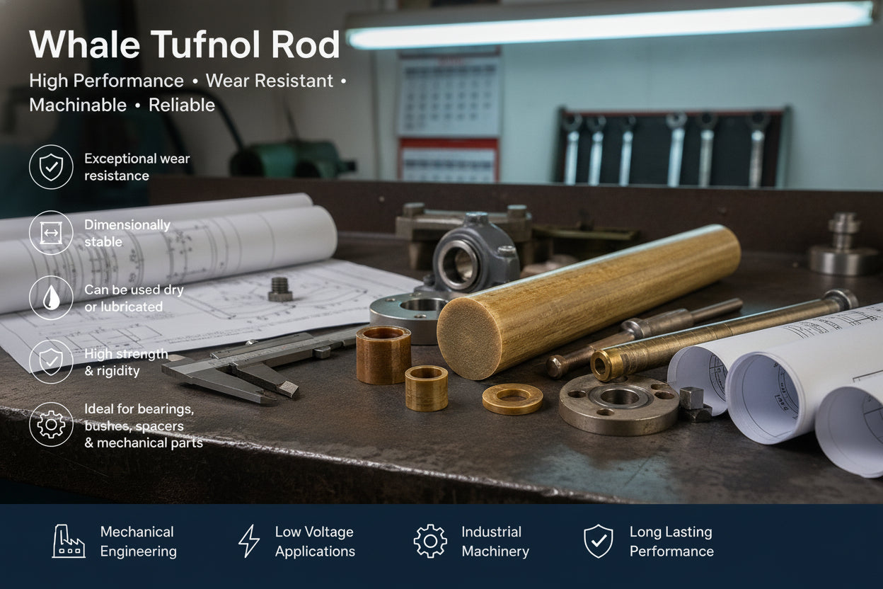 Phenolic Laminate Rod | SRBF Cotton Fabric Phenolic Resin Laminate Rod – High Strength Engineering Insulation Bar
