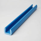 Foam Handrail Protector - U-Shaped Clip-On Padding for 2m Rails (view 2)