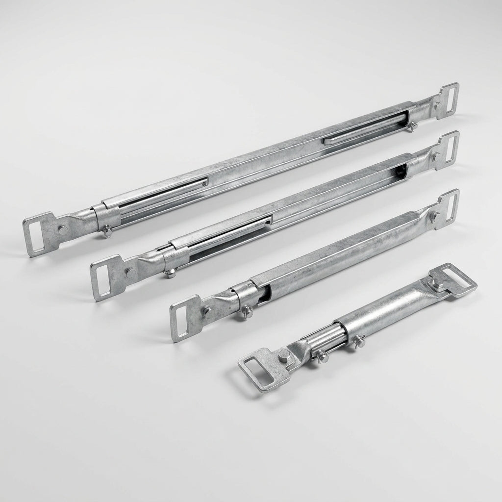 Telescopic Guardrail Link Bar for Edge Protection – 0.58m to 2.5m (view 2)