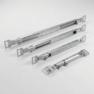 Telescopic Guardrail Link Bar for Edge Protection – 0.58m to 2.5m (view 2)