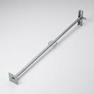 Temporary Fence Stabiliser Bar with Base Plate for Extra Support (view 2)