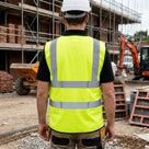 High Visibility 2 Band & Brace Safety Vest - BS EN20471 Class 2
