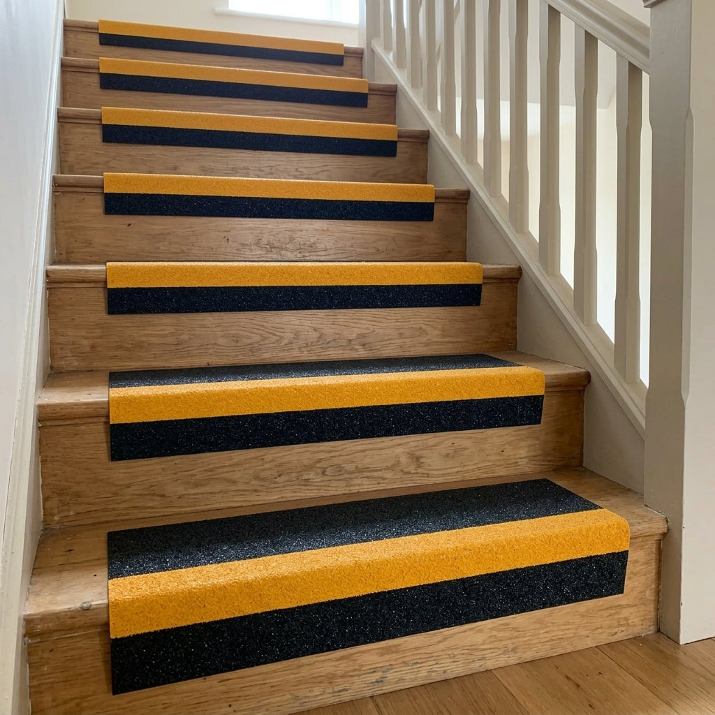 Anti-Slip Stair Tread with Silicon Carbide Surface