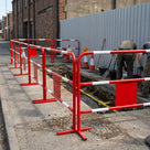 Lightweight Temporary Stop Barrier - Freestanding Modular Panel