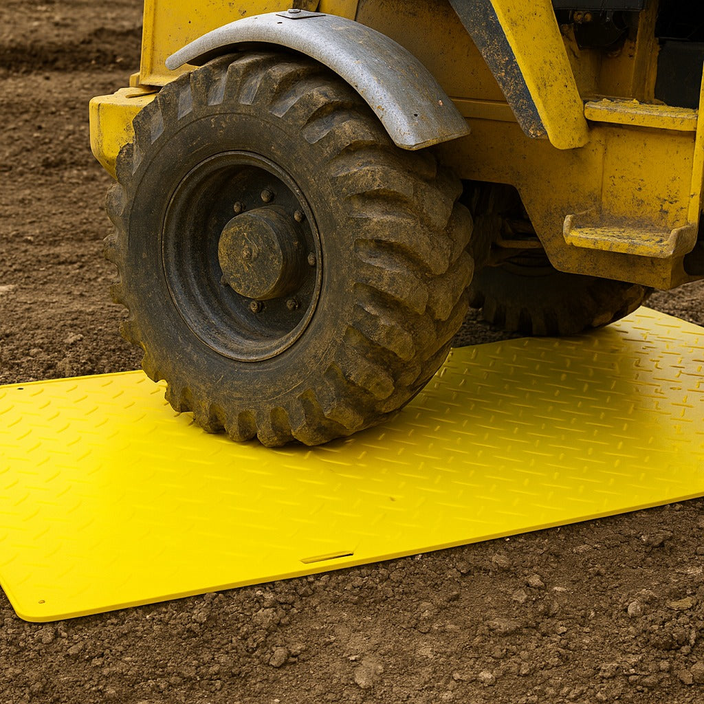 Heavy Duty Access Mat – Recycled HDPE, Non-Slip, 36kg