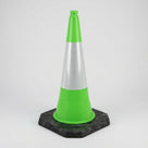 Two Piece Traffic Cone with Weighted Base - 750mm High Visibility (view 2)