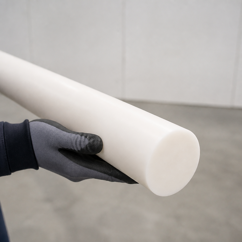 20mm Sample Acetal Natural Rod