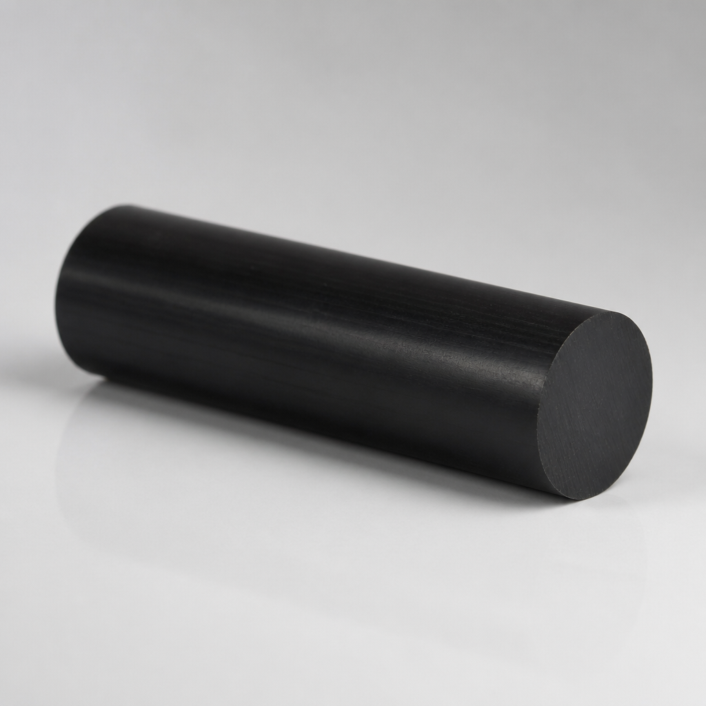 20mm Sample Nylon 6 Black Rod