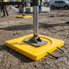 Recessed High-Visibility Outrigger Pad – Square