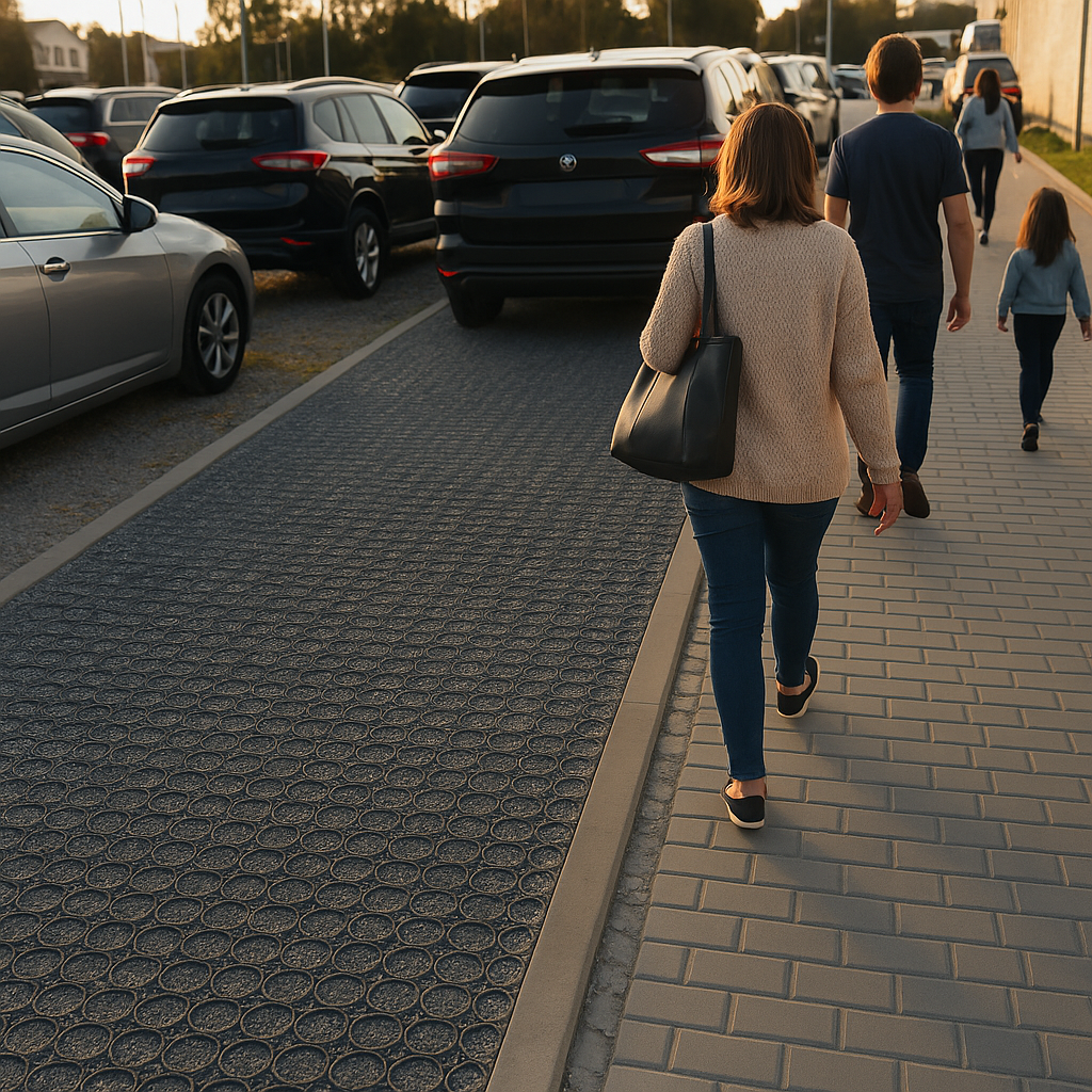 Grass Grid – Recycled Plastic, Heavy Duty, Permeable Design