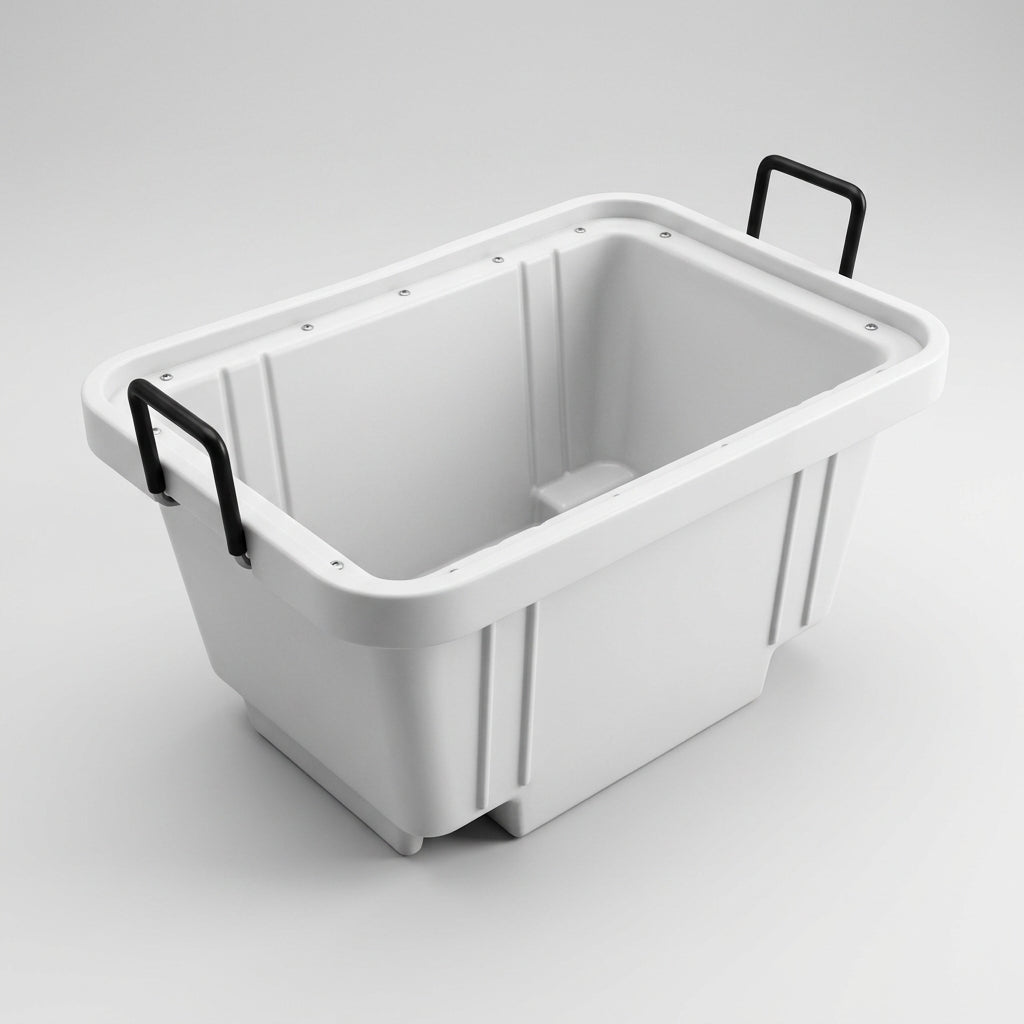 Crane Lift Mortar Tub with Steel Frame (view 2)