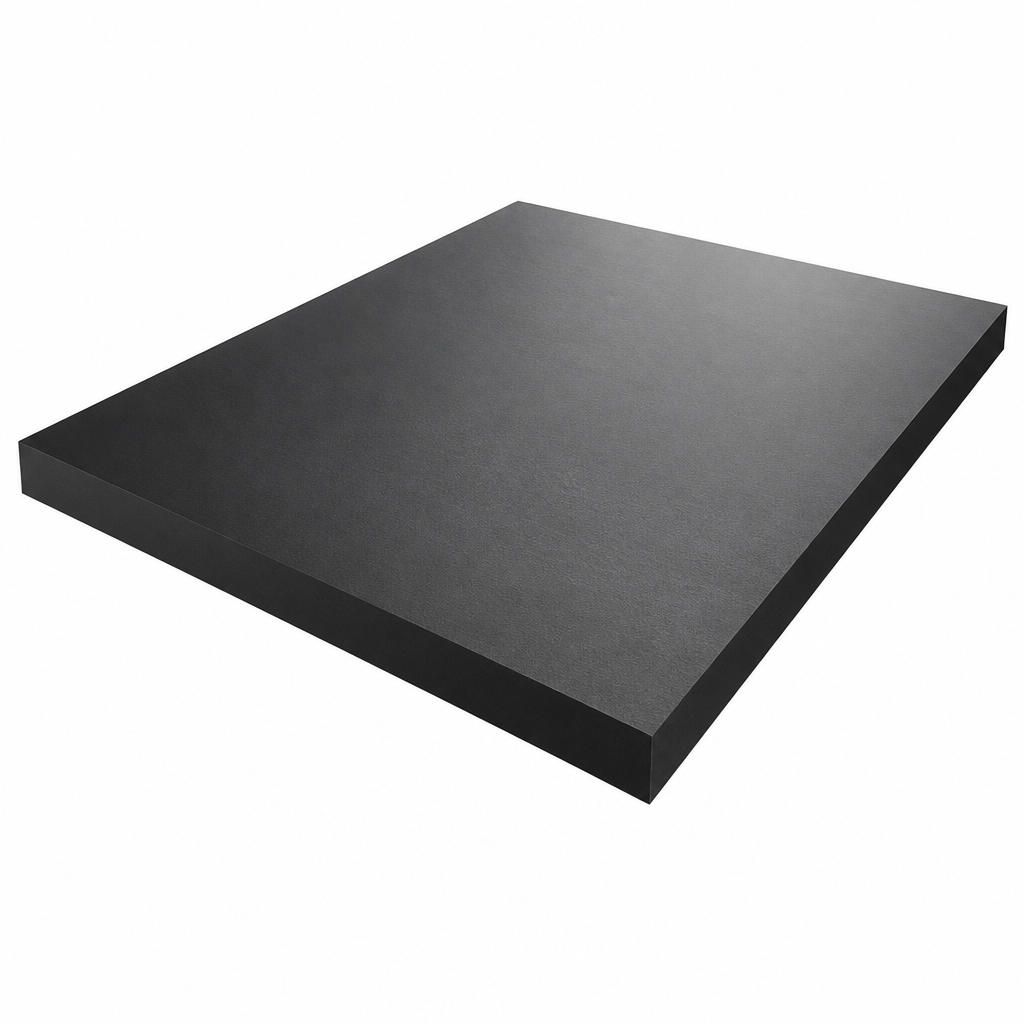 Ultra-High Molecular Weight Polyethylene Black Sheet for Food Processing 50mm to 80mm thick - Uhmwpe Sheet in use