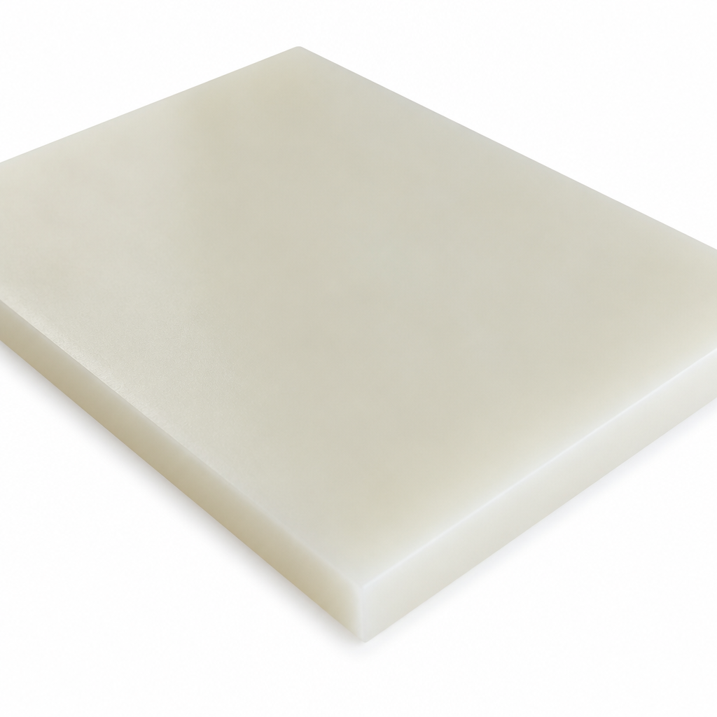 Natural Nylon 6.6 Sheet for Food Production 5mm to 25mm thick - Nylon 6 6 Sheet in use