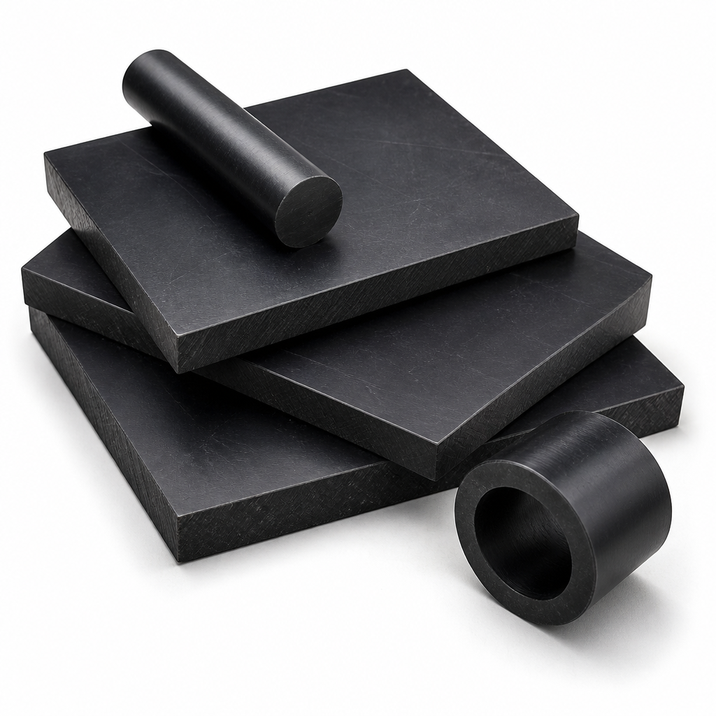 Nylon 66 Black Sheet 10mm to 100mm thick for Conveyor parts & gears - Nylon in use