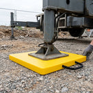 High-Visibility Polyethylene Outrigger Pad
