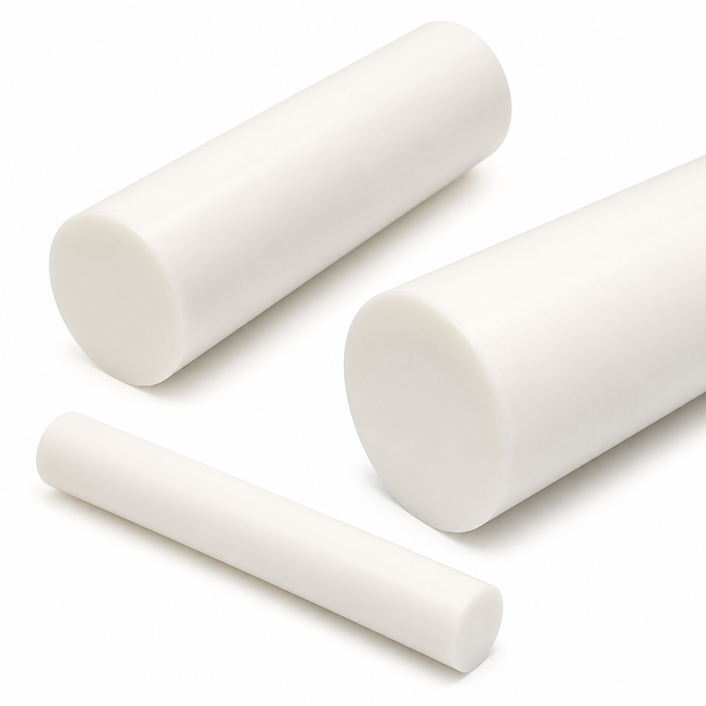 Acetal Homopolymer White Rod 100mm to 130mm dia for Gears, bearings & bushes - Delrin Rods in use