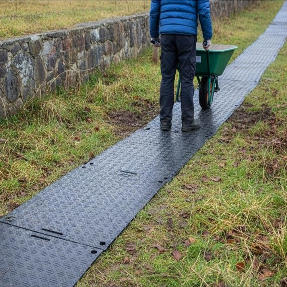 Ground Protection Board – LDPE, Lightweight, Non-Slip, 2400x1100mm