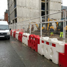 Heavy Duty Water Filled Traffic Barrier - 2m x 1m or 2m x 0.8m