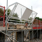 Loading Bay Safety Gate with Swing Action