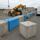 Interlocking Concrete Block Barrier - Heavy Duty Site Security