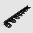 Flexible Gravel Retention Edging - Recycled Polyethylene, 0.8m Length (view 2)