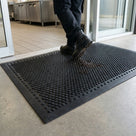 Anti-Slip Nitrile Rubber Scraper Mat - 1.8m x 1.13m x 5mm