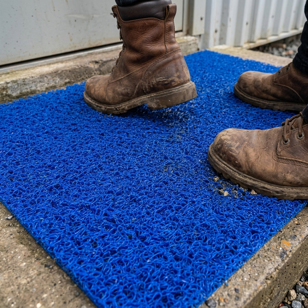 Open-Loop PVC Spaghetti Entrance Mat - 10mm Thickness
