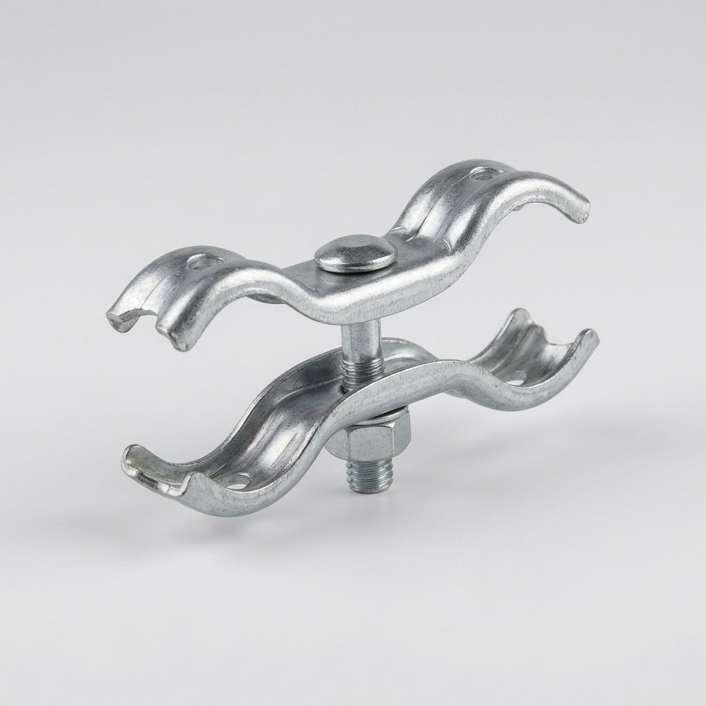 Standard Steel Fence Coupler for Temporary Fencing Panels (view 2)