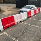 Water-Filled Interlocking Traffic Barrier