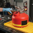 HDPE Liquid Disposal Safety Can with Flame Arrester – 2 or 5 Gallon