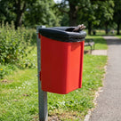 Dog Waste Bin with UVMDPE Construction - 25 Litre Capacity