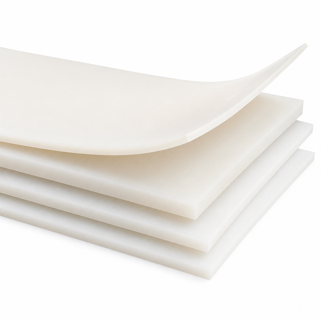 Nylon 6 Natural Sheet 2000mm x 1000mm for Insulators & cams 1mm to 6mm thick - Extruded Nylon 6 Sheet in use