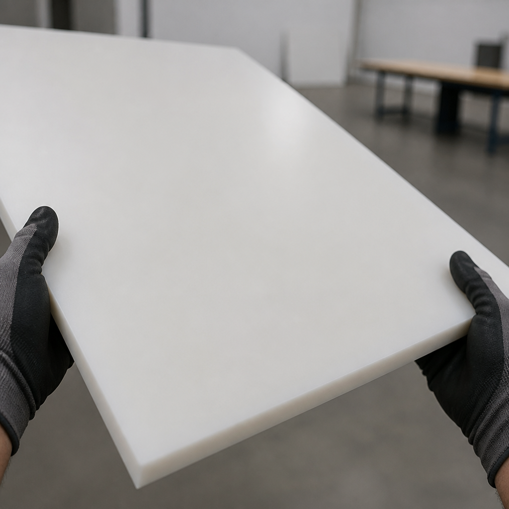 3mm Sample HDPE Natural Sheet