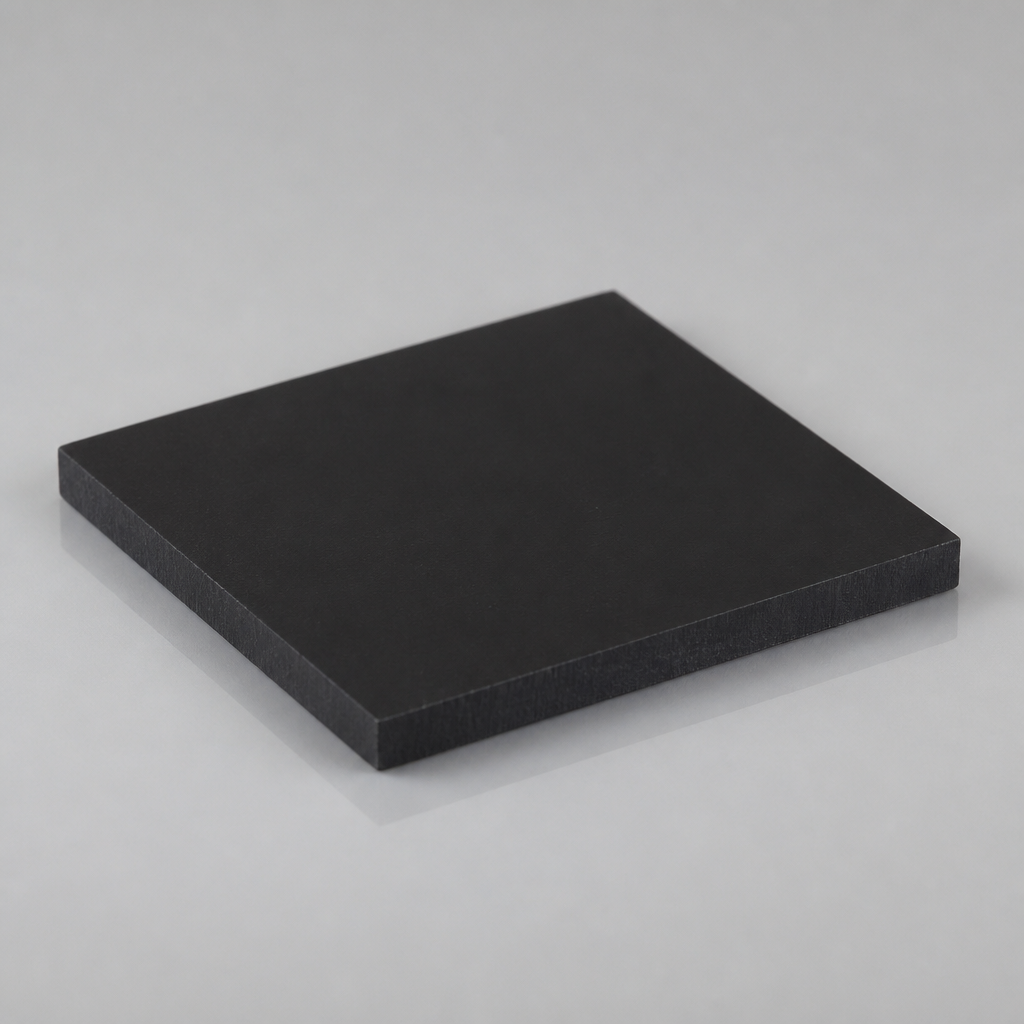 3mm Sample Nylon 6 Black Sheet