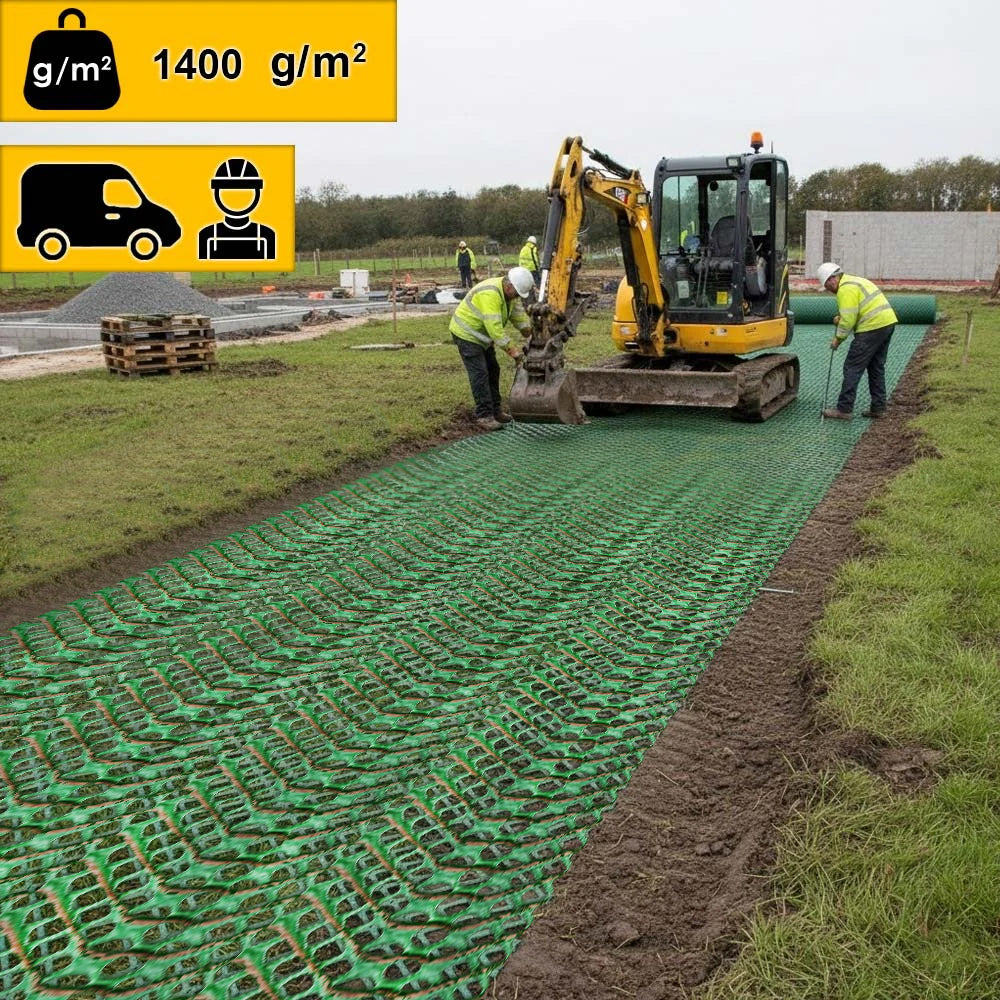 Grass Protection Mesh 11mm – Slip-Resistant Ground Reinforcement