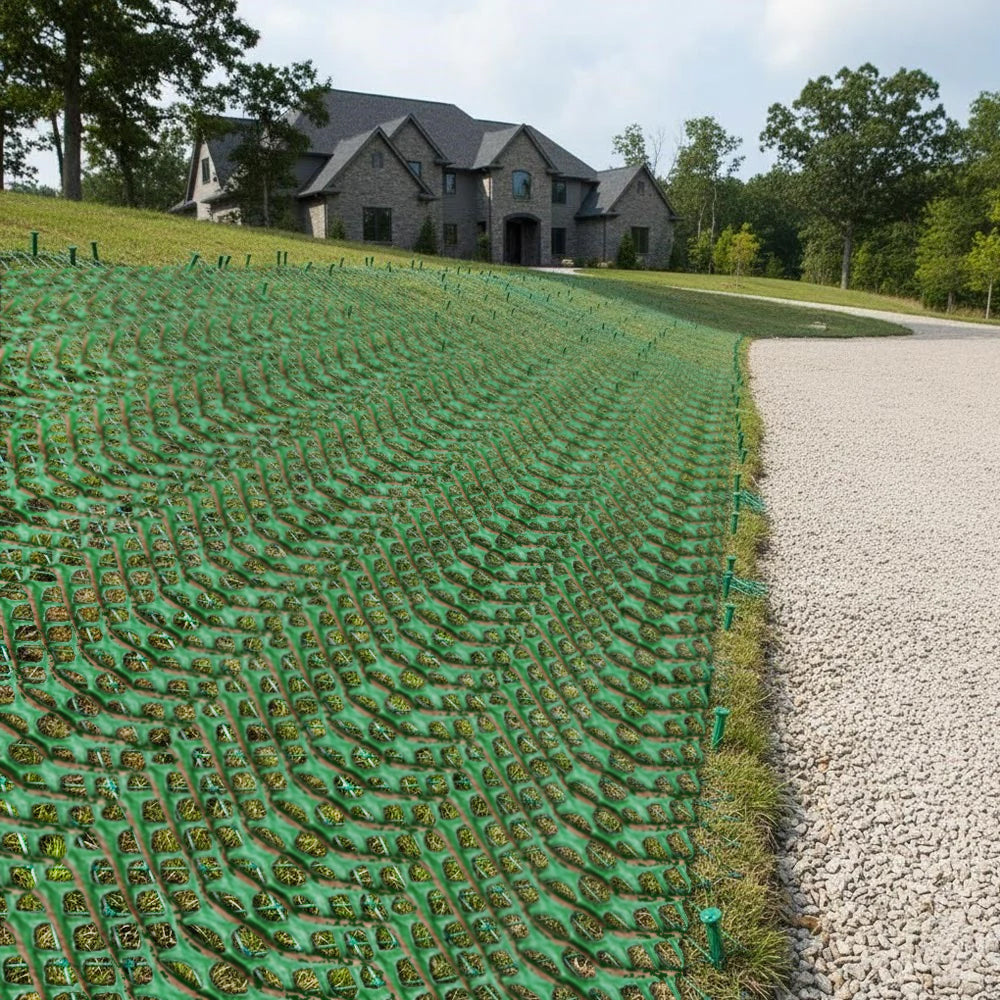 Grass Protection Mesh 11mm – Slip-Resistant Ground Reinforcement