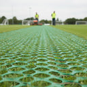 11mm grass protection mesh with slip-resistant polymer surface for ground reinforcement flooring