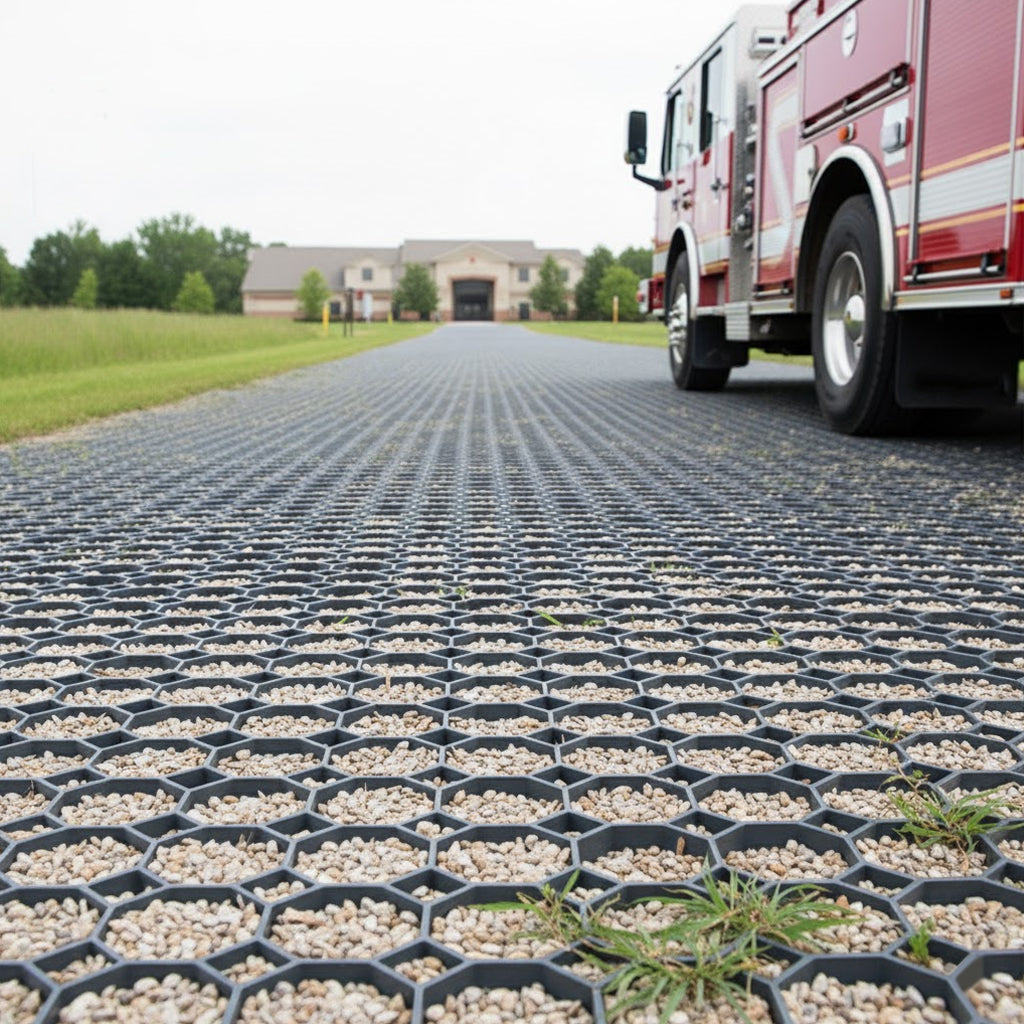 Grass Grid – Recycled Plastic, Heavy Duty, Permeable Design
