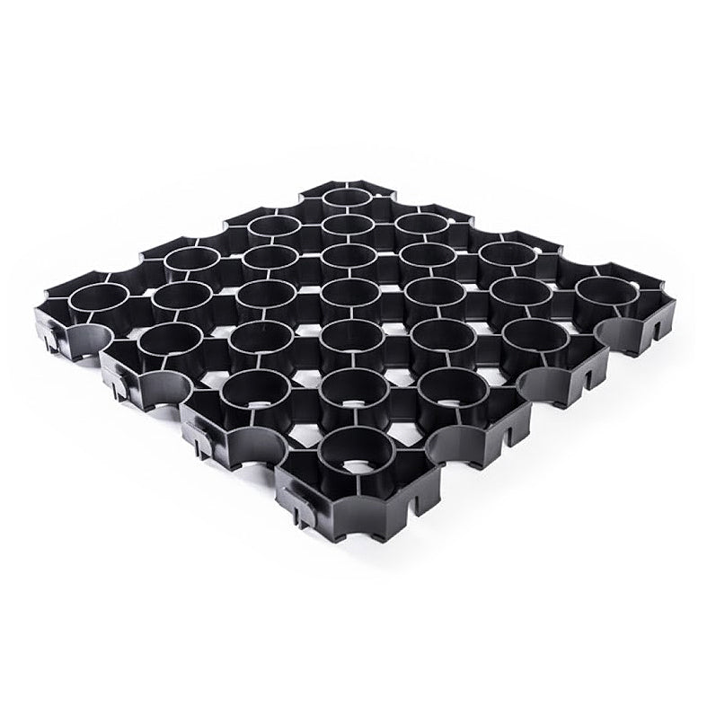 Ground Stabilisation Grid – Recycled Plastic, Heavy Duty, Black
