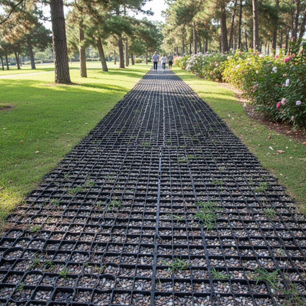 Ground Reinforcement Grid – Recycled Plastic, 330mm x 330mm x 30mm