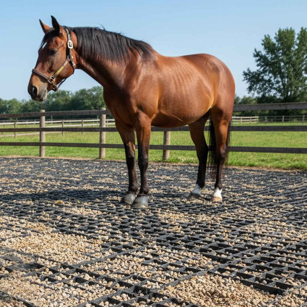 Ground Reinforcement Grid – Recycled Plastic, 330mm x 330mm x 30mm