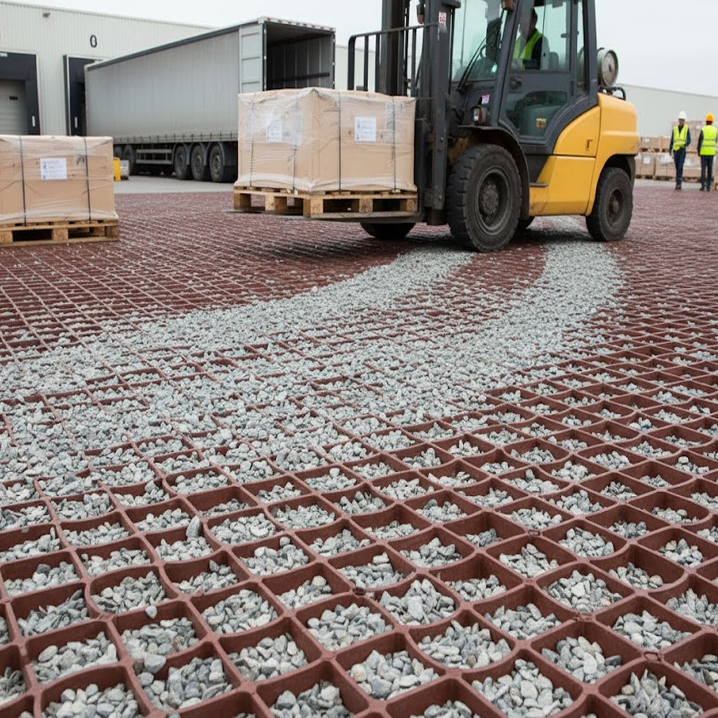 Heavy Duty Ground Grid – Recycled Plastic, 330mm x 330mm x 50mm