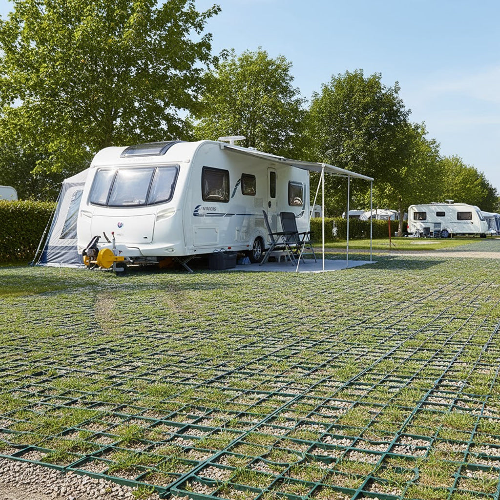 Ground Reinforcement Grid – Recycled Plastic, 330mm x 330mm x 40mm